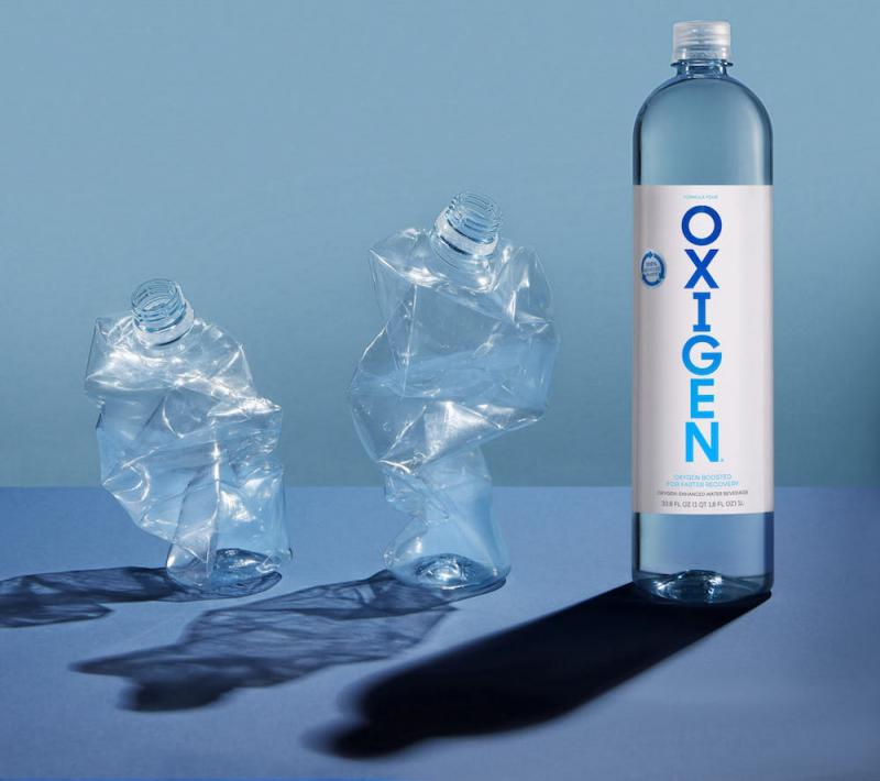 post consumer recycled plastic water bottles
