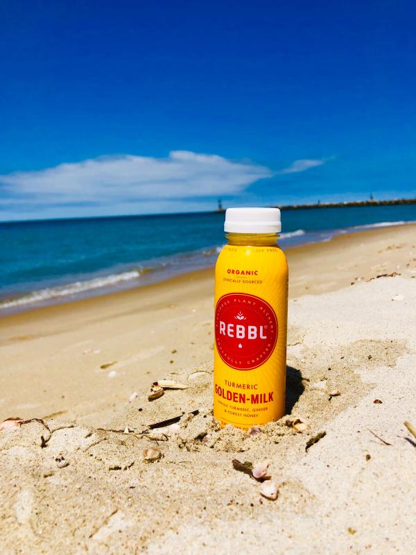 Rebbl in sand on a beach