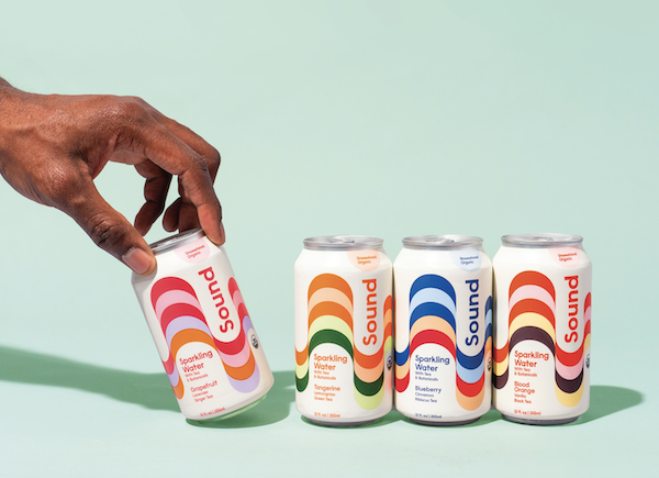 Cans of Sound sparkling water
