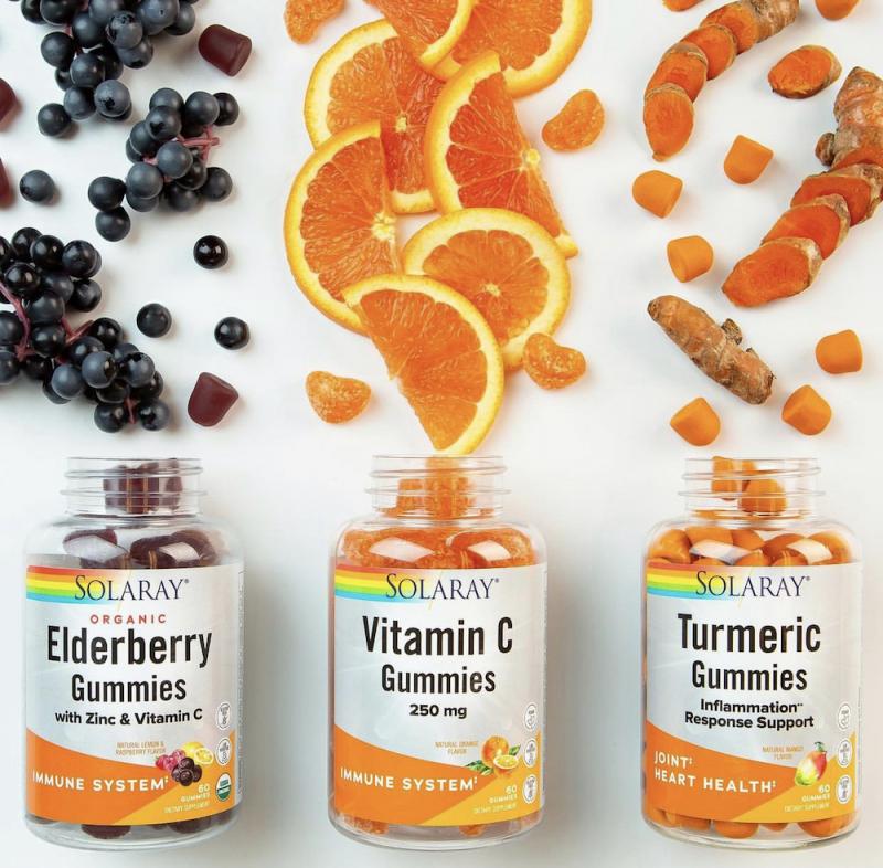 SOLARAY’S NEW GUMMY VITAMINS