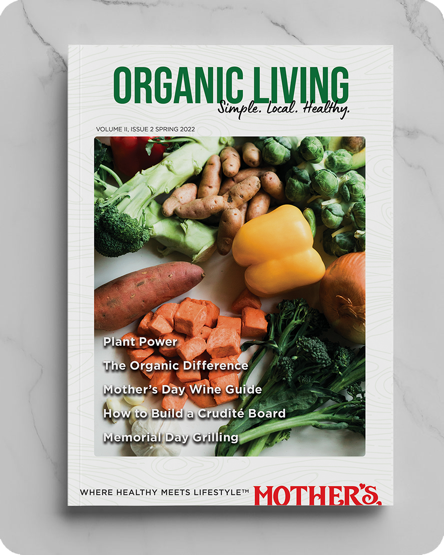 Organic Living Cover Spring 2022