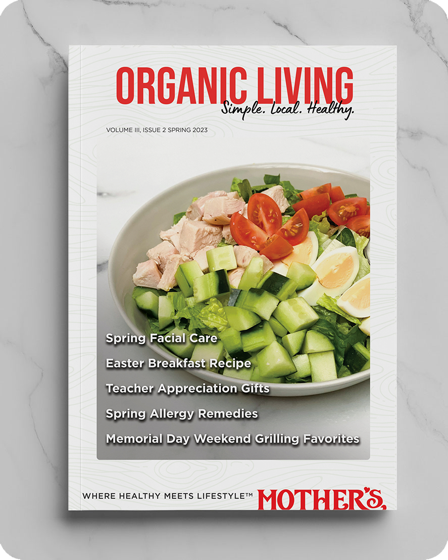 Organic Living Cover Spring 2023