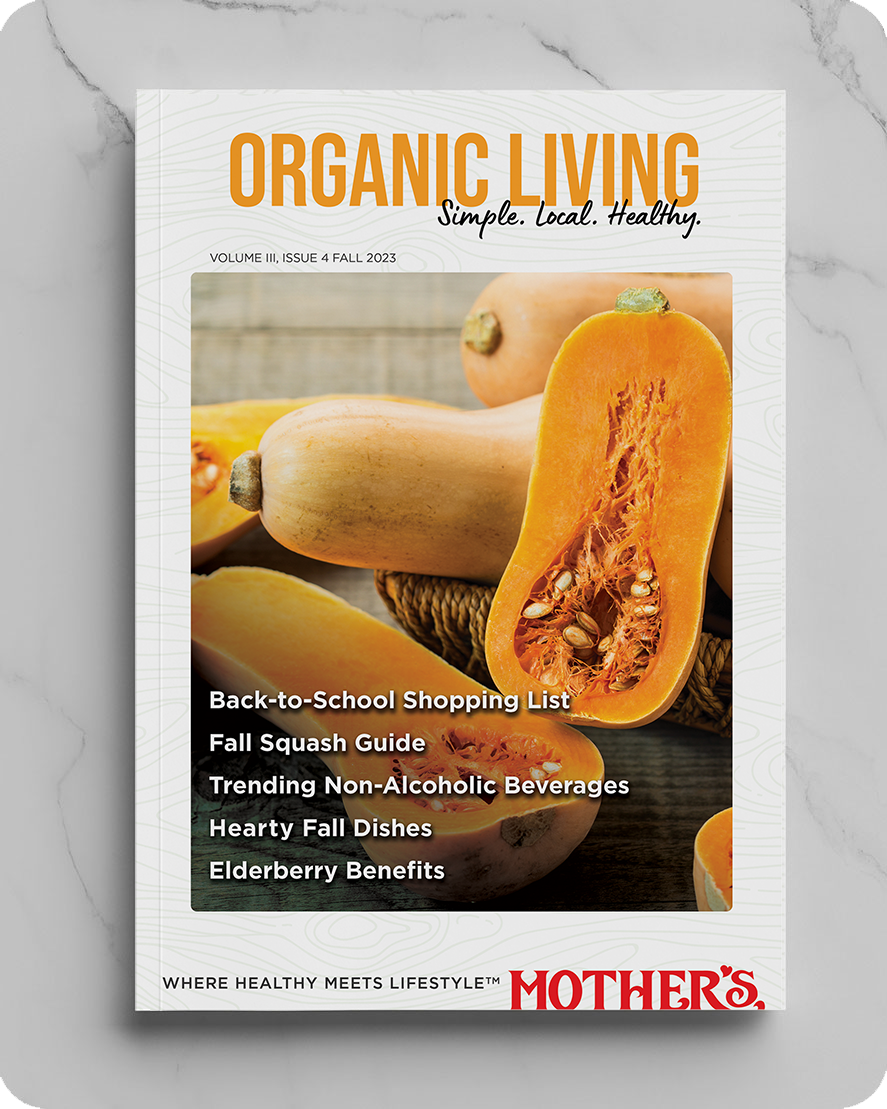 Organic Living Cover Fall 2023