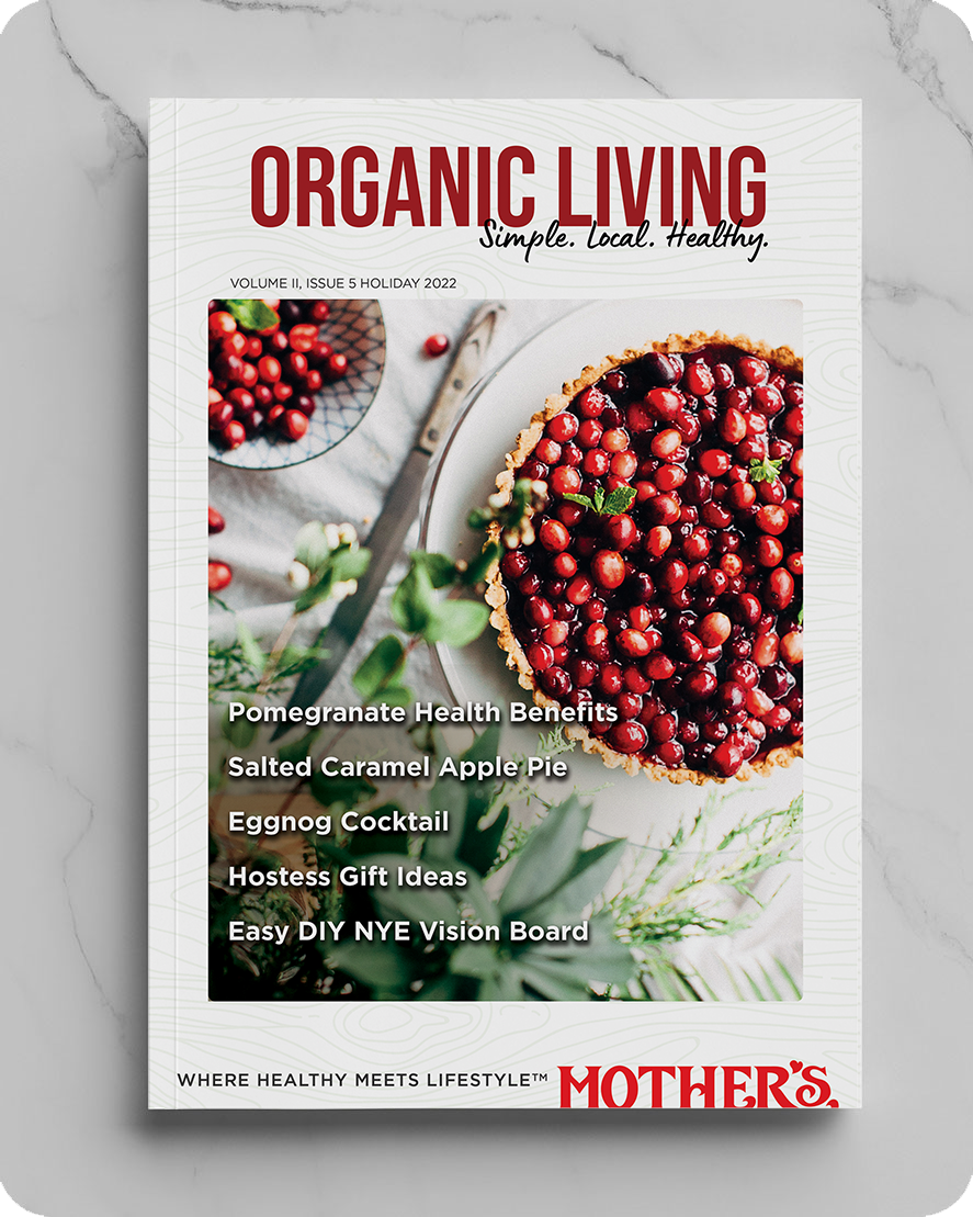 Organic Living Cover Holiday 2022