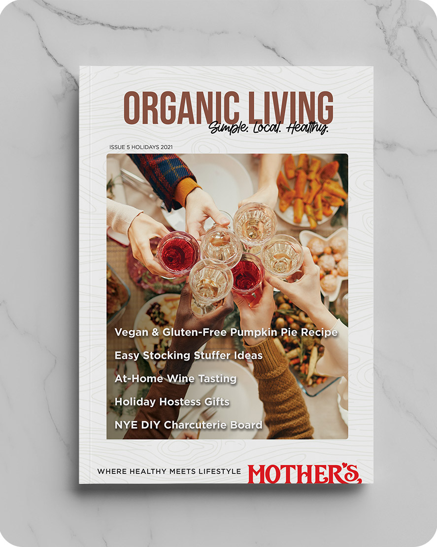 Organic Living Cover Holidays 2021