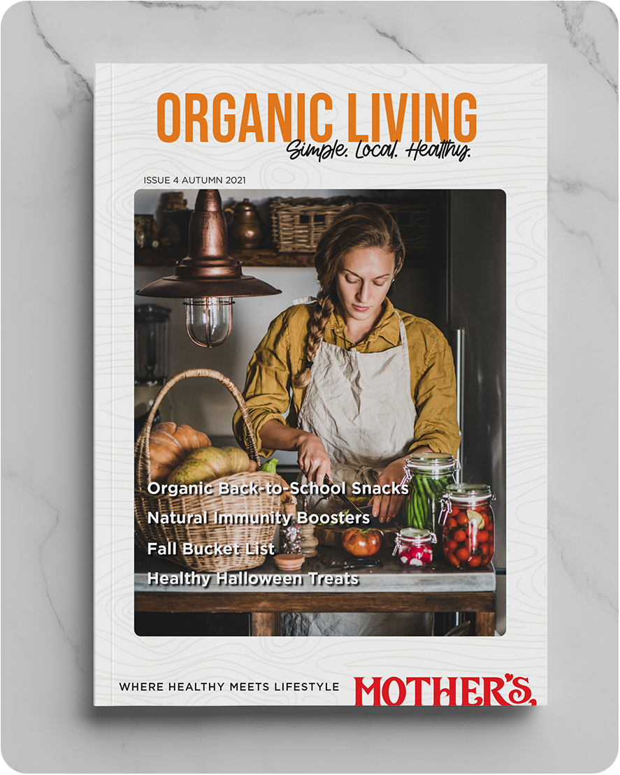 Organic Living Cover Autumn 2021