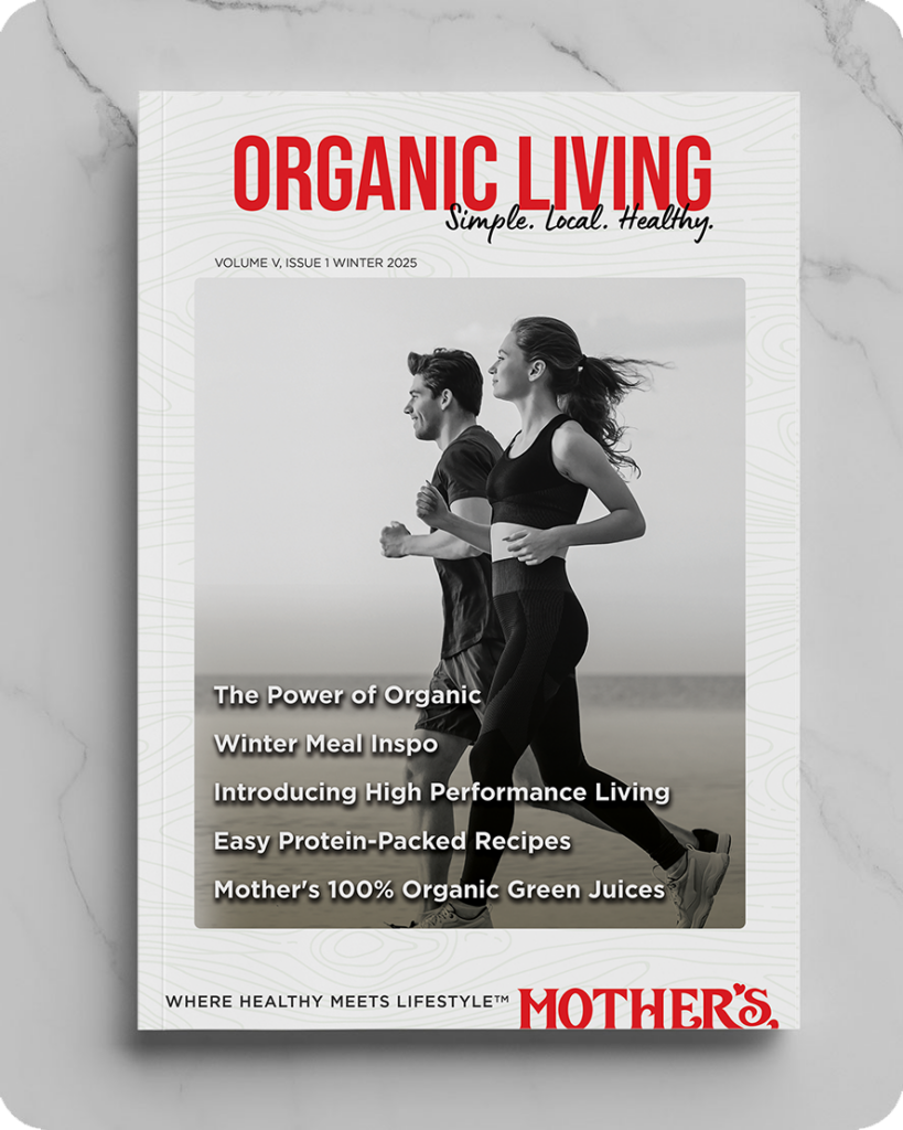 Organic Living Magazine Cover