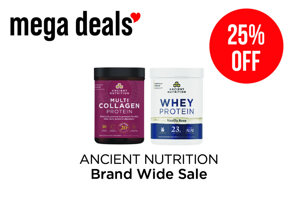 Mega Deals Ancient Nutrition